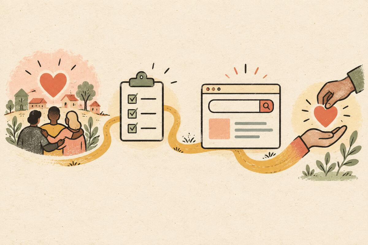 Percorso per accedere a Google Ad Grants: organizzazione non profit, verifica, annunci e conversioni